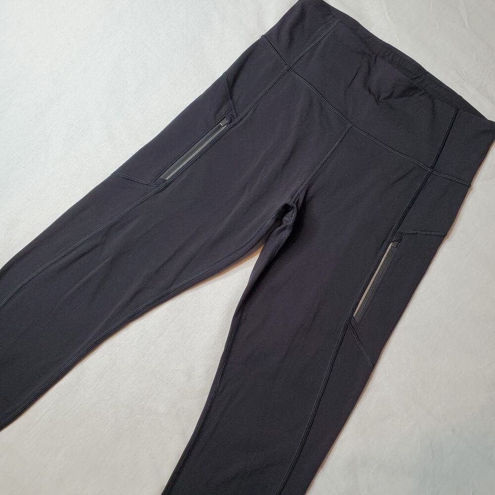 Athleta Women's Size M Rainier Tight Legging Black 487745